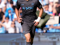 Alessandro Buongiorno of SSC Napoli during the serie Serie A Enilive match between SSC Napoli and Atalanta BC at Stadio Diego Armando Marado...