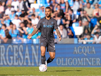 Leonardo Spinazzola of SSC Napoli during the serie Serie A Enilive match between SSC Napoli and Atalanta BC at Stadio Diego Armando Maradona...