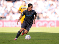 Giacomo Raspadori of SSC Napoli during the serie Serie A Enilive match between SSC Napoli and Atalanta BC at Stadio Diego Armando Maradona o...