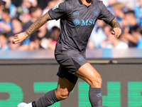 Leonardo Spinazzola of SSC Napoli during the serie Serie A Enilive match between SSC Napoli and Atalanta BC at Stadio Diego Armando Maradona...