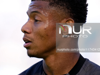 David Neres of SSC Napoli looks on during the serie Serie A Enilive match between SSC Napoli and Atalanta BC at Stadio Diego Armando Maradon...