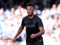 Amir Rrahmani of SSC Napoli during the serie Serie A Enilive match between SSC Napoli and Atalanta BC at Stadio Diego Armando Maradona on No...