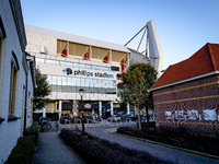 The stadium overview during the match between PSV and Girona at the Philips Stadium for the UEFA Champions League - League phase - Matchday...