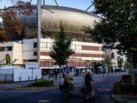 The stadium overview during the match between PSV and Girona at the Philips Stadium for the UEFA Champions League - League phase - Matchday...