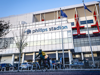 The stadium overview during the match between PSV and Girona at the Philips Stadium for the UEFA Champions League - League phase - Matchday...