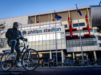 The stadium overview during the match between PSV and Girona at the Philips Stadium for the UEFA Champions League - League phase - Matchday...