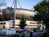 The stadium overview during the match between PSV and Girona at the Philips Stadium for the UEFA Champions League - League phase - Matchday...