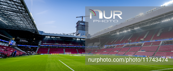 The stadium overview during the match between PSV and Girona at the Philips Stadium for the UEFA Champions League - League phase - Matchday...