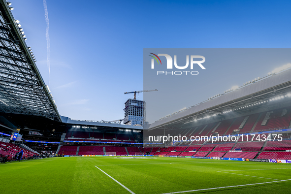 The stadium overview during the match between PSV and Girona at the Philips Stadium for the UEFA Champions League - League phase - Matchday...