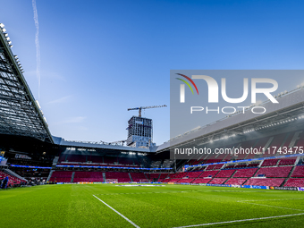 The stadium overview during the match between PSV and Girona at the Philips Stadium for the UEFA Champions League - League phase - Matchday...