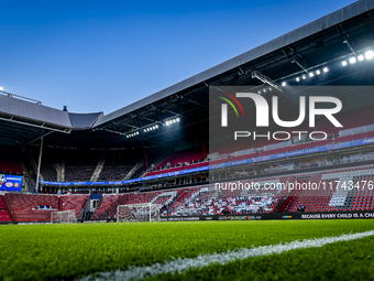 The stadium overview during the match between PSV and Girona at the Philips Stadium for the UEFA Champions League - League phase - Matchday...