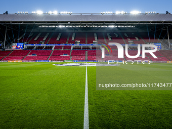 The stadium overview during the match between PSV and Girona at the Philips Stadium for the UEFA Champions League - League phase - Matchday...