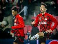 PSV Eindhoven forward Luuk de Jong plays during the match between PSV and Girona at the Philips Stadium for the UEFA Champions League - Leag...