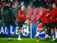 PSV Eindhoven forward Noa Lang plays during the match between PSV and Girona at the Philips Stadium for the UEFA Champions League - League p...