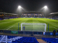 A general view of Edgeley Park Stadium during the Sky Bet League 1 match between Stockport County and Wycombe Wanderers at Edgeley Park Stad...