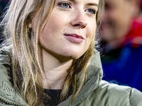 Noa Vahle of ZIGGO Sport is present during the match between PSV and Girona at the Philips Stadium for the UEFA Champions League - League ph...