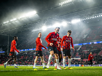 PSV Eindhoven forward Luuk de Jong plays during the match between PSV and Girona at the Philips Stadium for the UEFA Champions League - Leag...