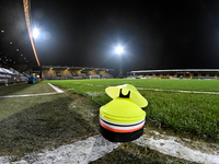 A general view inside the stadium during the EFL Trophy match between Cambridge United and Chelsea Under 21s at the Cledara Abbey Stadium in...