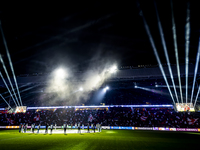 The atmosphere in the stadium during the match between PSV and Girona at the Philips Stadium for the UEFA Champions League - League phase -...