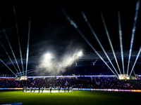 The atmosphere in the stadium during the match between PSV and Girona at the Philips Stadium for the UEFA Champions League - League phase -...