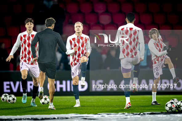 Girona FC midfielder Donny van de Beek plays during the match between PSV and Girona at the Philips Stadium for the UEFA Champions League -...