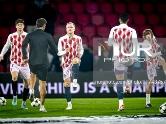 Girona FC midfielder Donny van de Beek plays during the match between PSV and Girona at the Philips Stadium for the UEFA Champions League -...