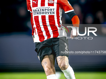 PSV Eindhoven defender Rick Karsdorp plays during the match between PSV and Girona at the Philips Stadium for the UEFA Champions League - Le...