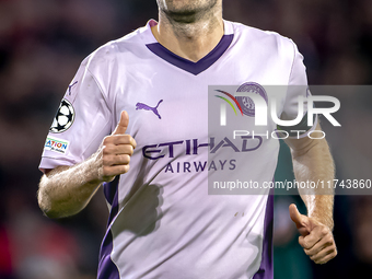 Girona FC defender Daley Blind participates in the match between PSV and Girona at the Philips Stadium for the UEFA Champions League - Leagu...