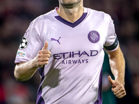 Girona FC defender Daley Blind participates in the match between PSV and Girona at the Philips Stadium for the UEFA Champions League - Leagu...