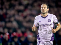 Girona FC defender Daley Blind participates in the match between PSV and Girona at the Philips Stadium for the UEFA Champions League - Leagu...