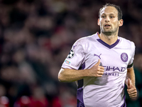 Girona FC defender Daley Blind participates in the match between PSV and Girona at the Philips Stadium for the UEFA Champions League - Leagu...