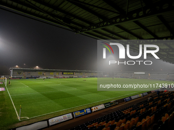 A general view of the ground during the Sky Bet League 1 match between Burton Albion and Crawley Town at the Pirelli Stadium in Burton upon...