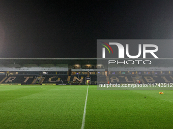 A general view of the ground during the Sky Bet League 1 match between Burton Albion and Crawley Town at the Pirelli Stadium in Burton upon...