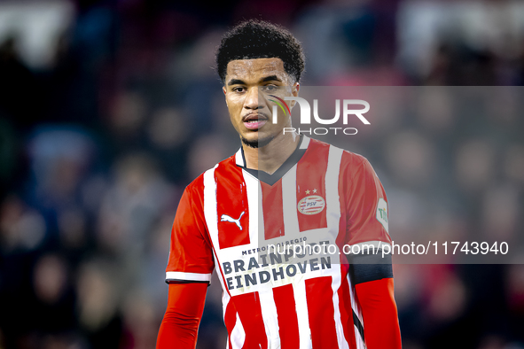 PSV Eindhoven midfielder Malik Tillman plays during the match between PSV and Girona at the Philips Stadium for the UEFA Champions League -...