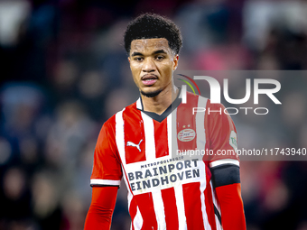 PSV Eindhoven midfielder Malik Tillman plays during the match between PSV and Girona at the Philips Stadium for the UEFA Champions League -...