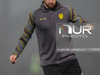 Elliot Watt of Burton Albion participates in the Sky Bet League 1 match between Burton Albion and Crawley Town at the Pirelli Stadium in Bur...