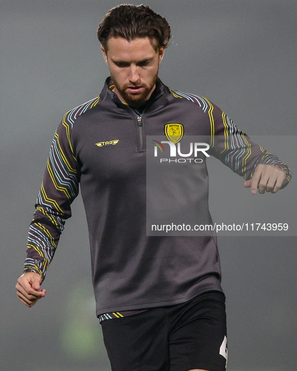 Elliot Watt of Burton Albion participates in the Sky Bet League 1 match between Burton Albion and Crawley Town at the Pirelli Stadium in Bur...