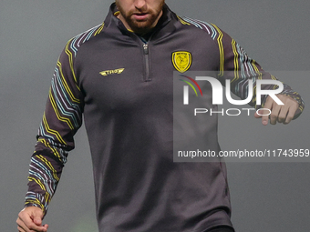 Elliot Watt of Burton Albion participates in the Sky Bet League 1 match between Burton Albion and Crawley Town at the Pirelli Stadium in Bur...