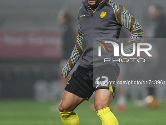 Mason Bennett of Burton Albion participates in the Sky Bet League 1 match between Burton Albion and Crawley Town at the Pirelli Stadium in B...