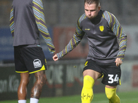 Ben Whitfield of Burton Albion participates in the Sky Bet League 1 match between Burton Albion and Crawley Town at the Pirelli Stadium in B...