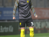 Ben Whitfield of Burton Albion participates in the Sky Bet League 1 match between Burton Albion and Crawley Town at the Pirelli Stadium in B...