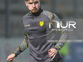 Alex Bannon of Burton Albion participates in the Sky Bet League 1 match between Burton Albion and Crawley Town at the Pirelli Stadium in Bur...