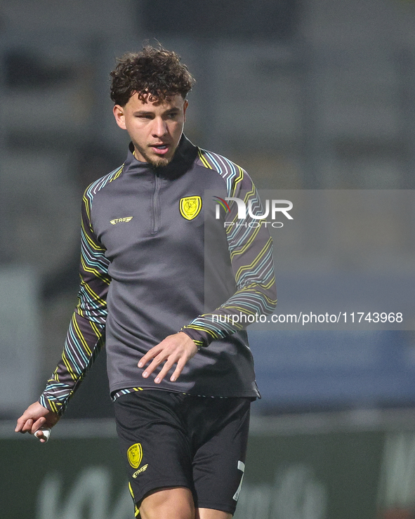 Tomas Kalinauskas of Burton Albion participates in the Sky Bet League 1 match between Burton Albion and Crawley Town at the Pirelli Stadium...