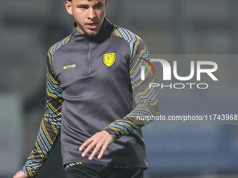 Tomas Kalinauskas of Burton Albion participates in the Sky Bet League 1 match between Burton Albion and Crawley Town at the Pirelli Stadium...