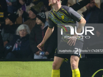 Alex Bannon of Burton Albion participates in the Sky Bet League 1 match between Burton Albion and Crawley Town at the Pirelli Stadium in Bur...