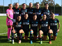 S.S. Lazio Women play during the round of 16 of the Coppa Italia Femminile between S.S. Lazio and F.C. Como at the Mirko Fersini Stadium in...