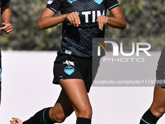 Sofia Colombo of S.S. Lazio celebrates after scoring the goal of 1-0 during the round of 16 of Coppa Italia Femminile between S.S. Lazio and...