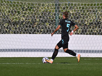 Zsanett Kajan of S.S. Lazio scores the goal for 2-0 during the round of 16 of Coppa Italia Femminile between S.S. Lazio and F.C. Como at the...