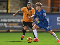 Jimmy Jay Morgan (58 Chelsea) goes forward during the EFL Trophy match between Cambridge United and Chelsea Under 21s at the Cledara Abbey S...