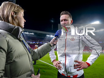 PSV Eindhoven forward Luuk de Jong plays during the match between PSV and Girona at the Philips Stadium for the UEFA Champions League - Leag...